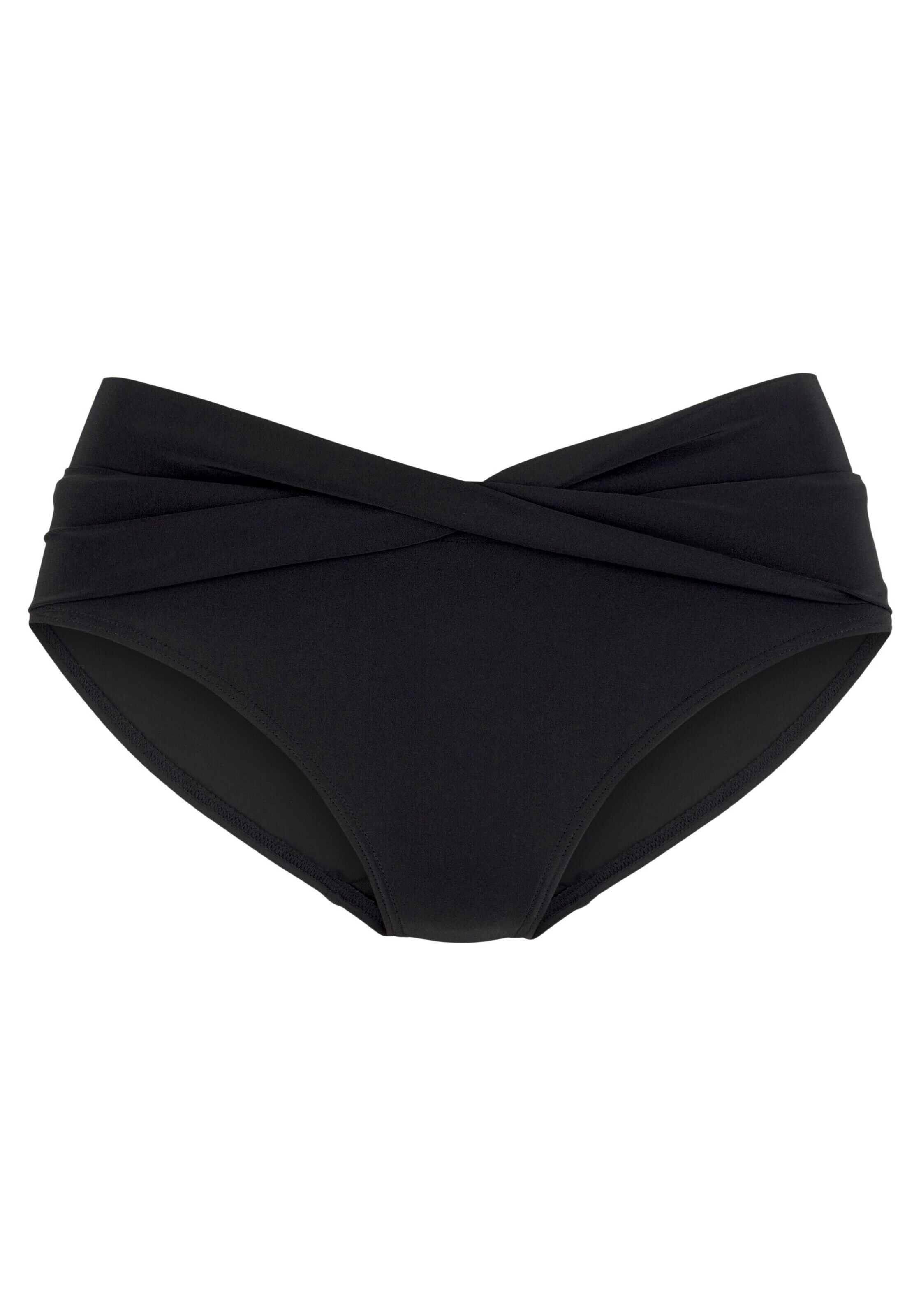 Bas de bikini LASCANA en noir : devant