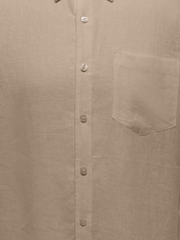 Only & Sons - Ajuste regular Camisa 'ONSLaurence' en marrón