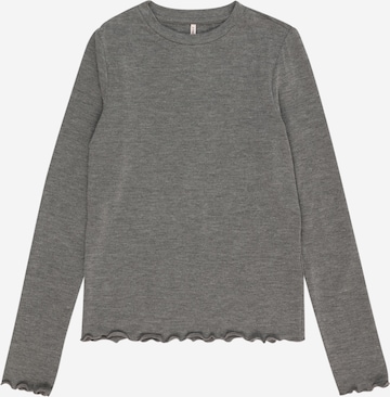 ONLY GIRLS Shirt in Grey: front