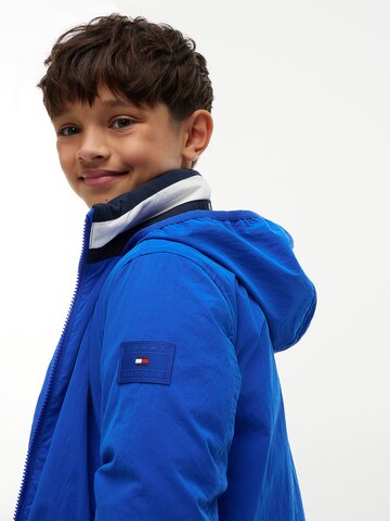 TOMMY HILFIGER Tussenjas 'Heritage Essential' in Blauw