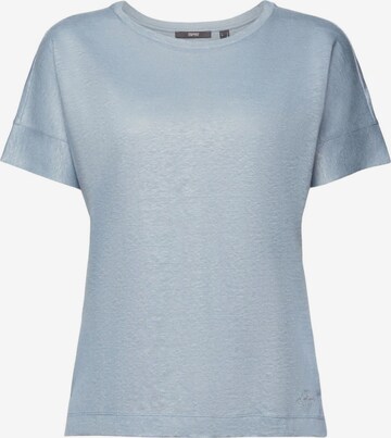 ESPRIT Shirt in Blauw: voorkant