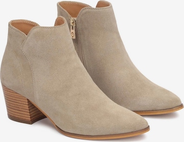 Kazar Ankle Boots in Beige