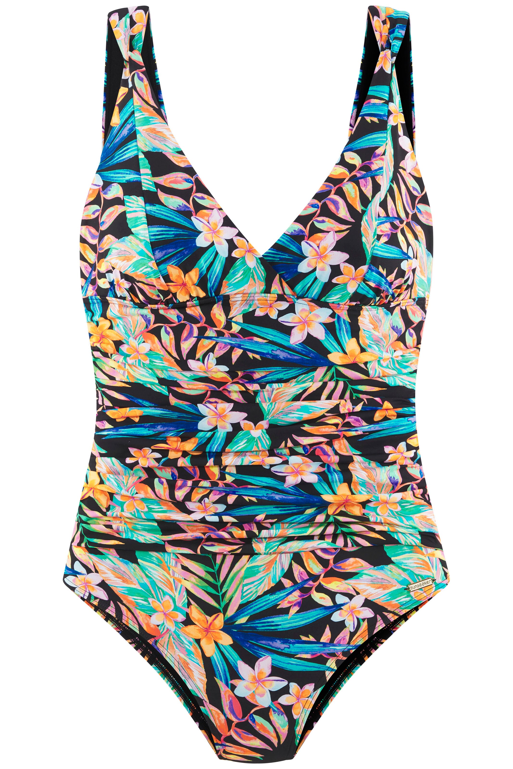 SUNSEEKER Τρίγωνο Ολόσωμο μαγιό σε μαύρο: μπροστά