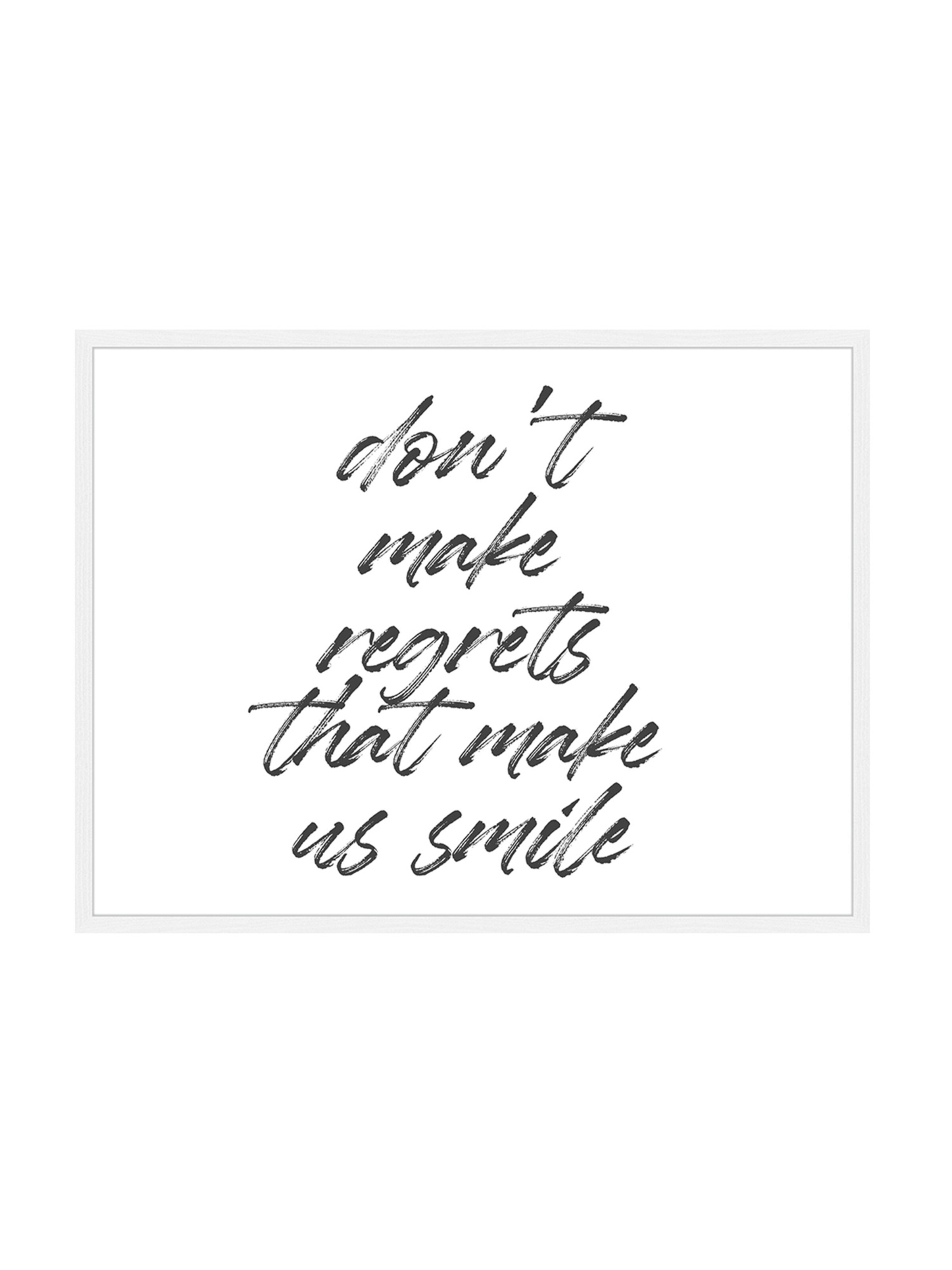 Liv Corday Image 'No Regrets' in White: front