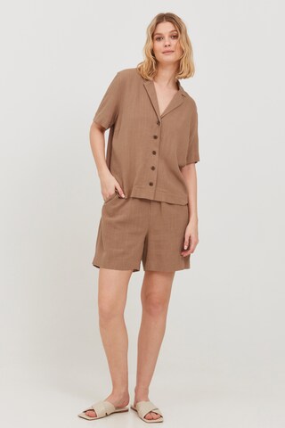 b.young Bluse 'Johanna' in Braun