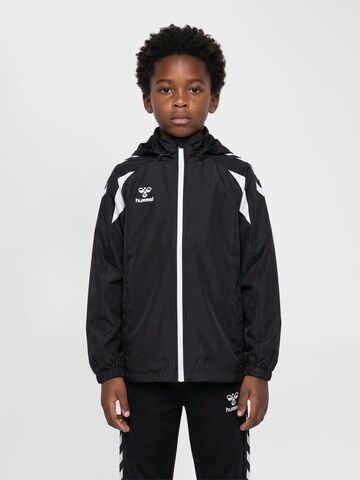 Hummel Outdoorjas in Zwart: voorkant