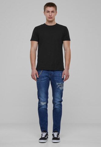 2Y Premium Regular Jeans in Blau