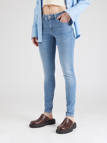 Slimfit Jeans 'VMLux' di VERO MODA in blu: frontale