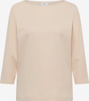 T-shirt CECIL en beige : devant