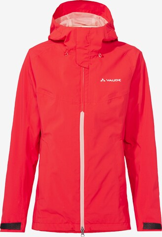 VAUDE Outdoorjas ' W Elope J II ' in Rood: voorkant