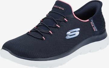 Sneaker bassa 'Summits' di SKECHERS in blu: frontale