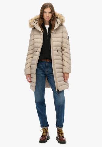 Veste mi-saison Superdry en gris
