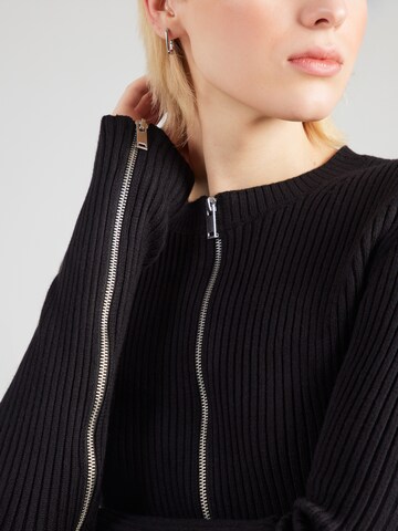 WEEKDAY Knit cardigan 'Genie' in Black