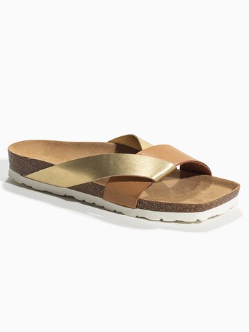 Bayton - Zapatos abiertos 'Mildura' en oro