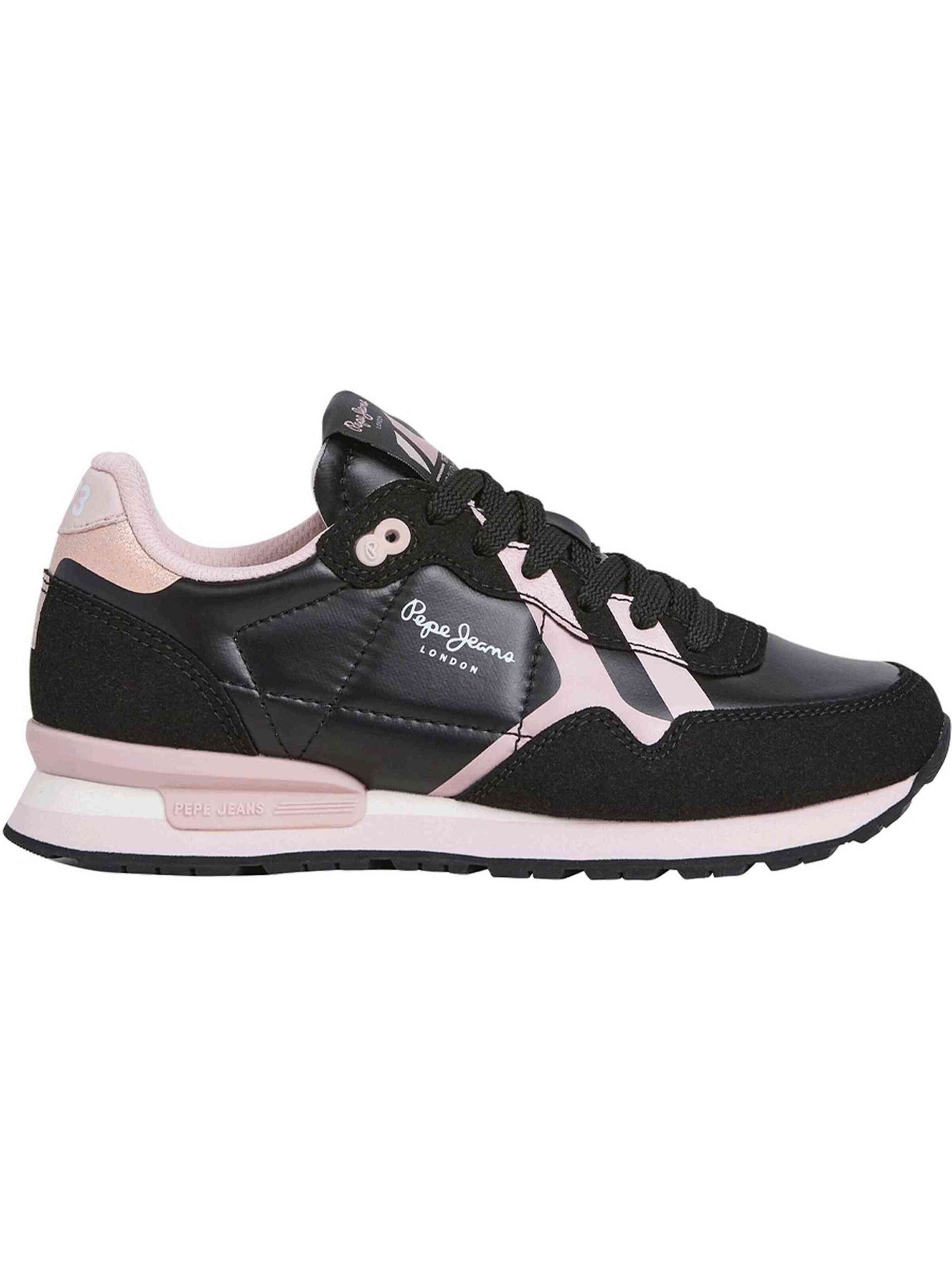 Pepe Jeans Sportschoen '091-PGS400004' in Zwart: voorkant