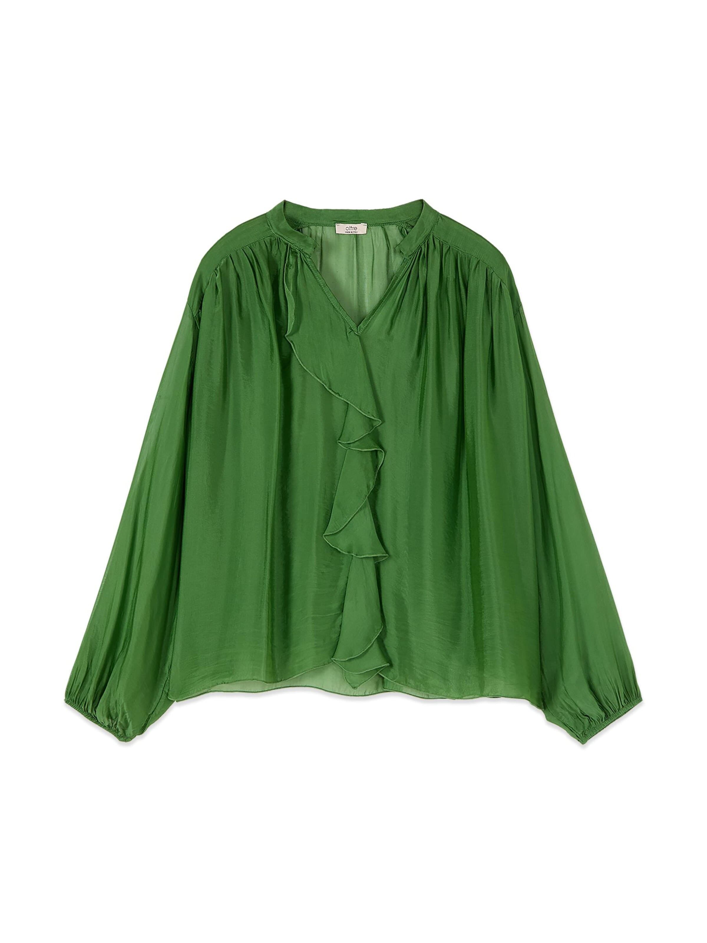 oltre Blouse in Green: front