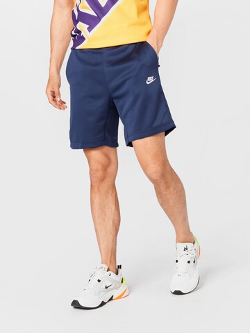 Nike Sportswear Regular Shorts 'Tribute' in Blau: predná strana