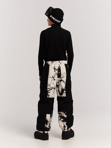 PROTEST Regular Workout Pants 'PRTWitton JR' in White