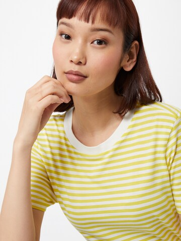 T-shirt SELECTED FEMME en jaune