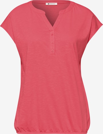 STREET ONE Shirt in Pink: front