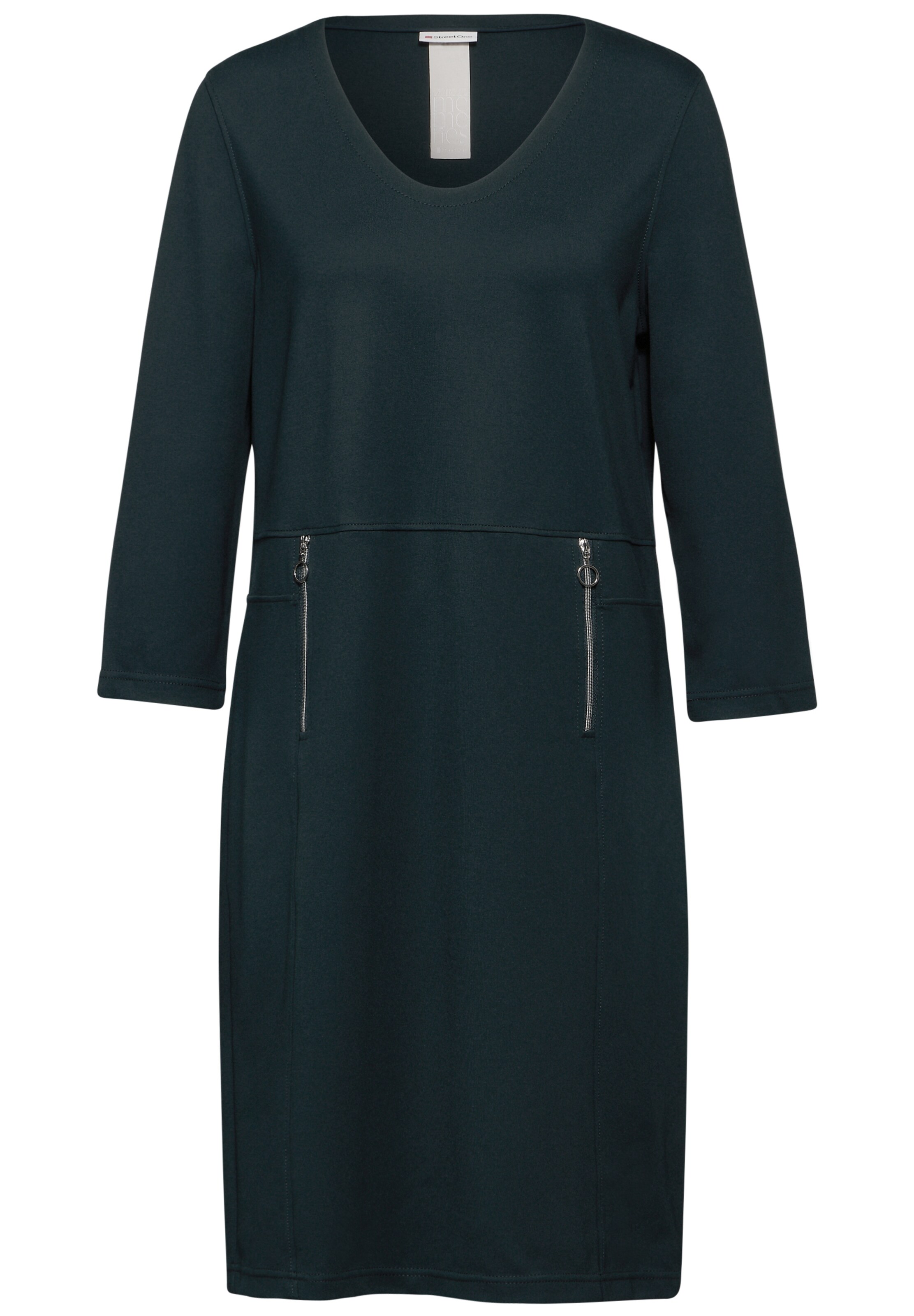 STREET ONE Kleid in Grün: Vorderseite
