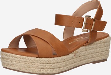 Dorothy Perkins Strap Sandals 'Reenie' in Brown: front