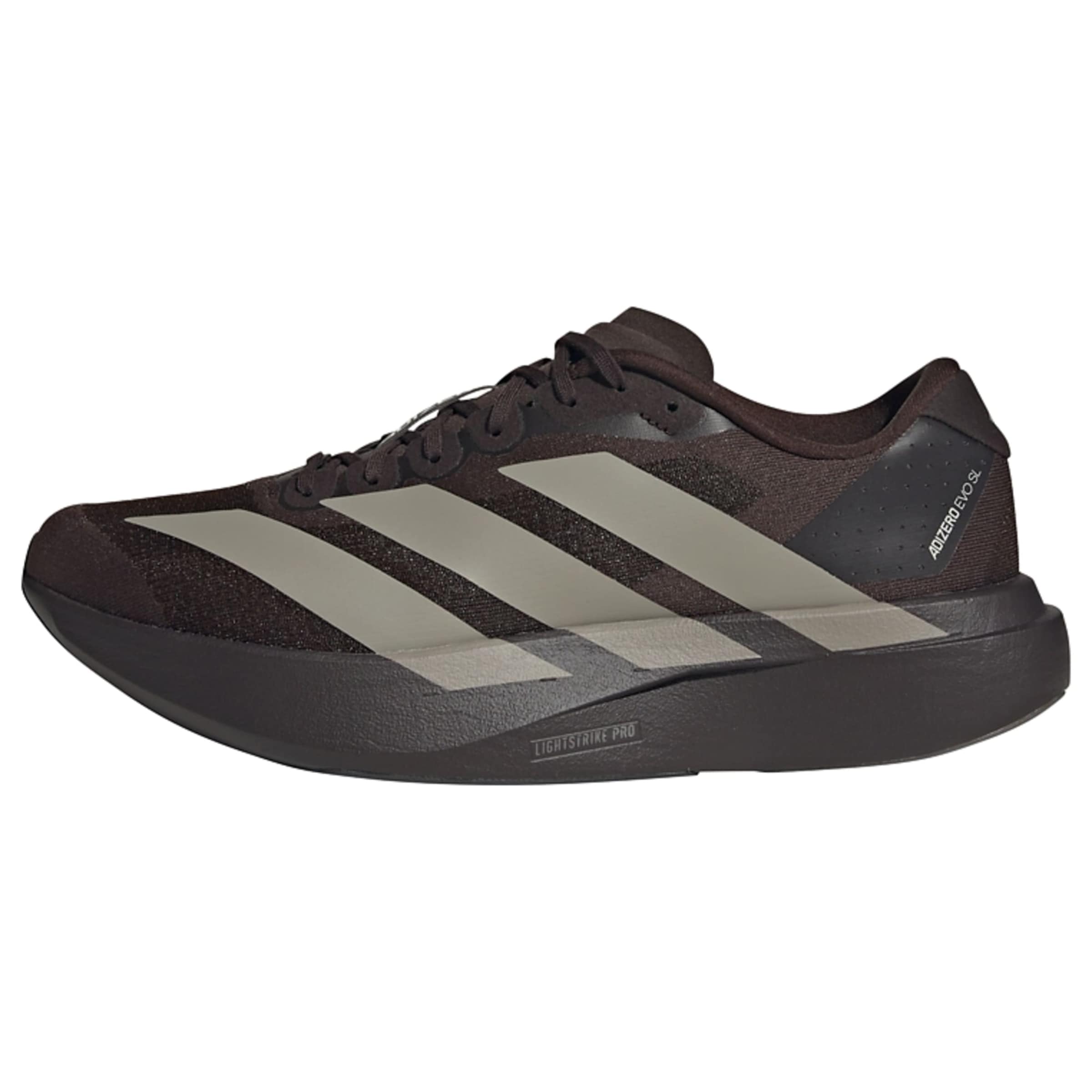 Chaussure de course ADIDAS PERFORMANCE en marron : devant