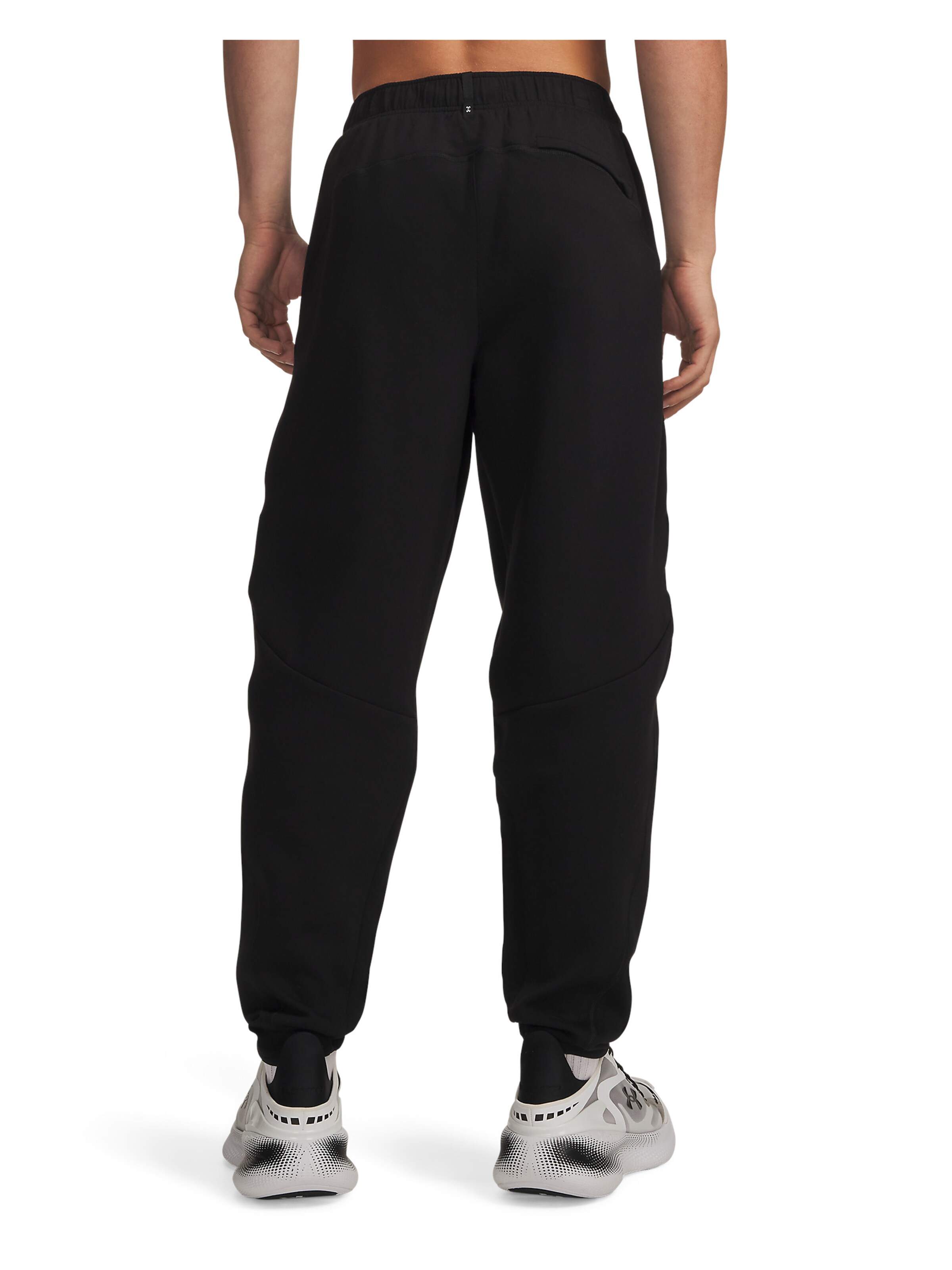 UNDER ARMOUR Tapered Sportbroek 'Unstoppable' in Zwart