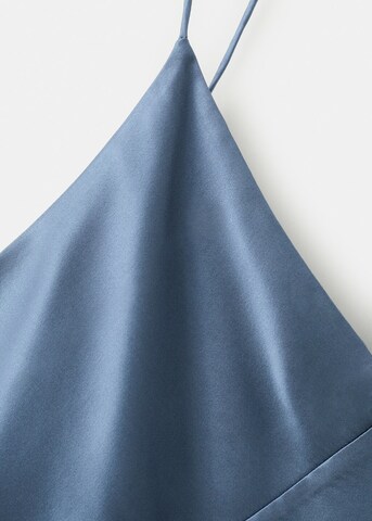 MANGO Schlafshirt 'Litu' in Blau