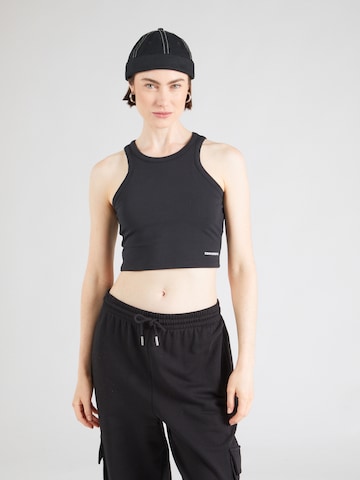 CONVERSE Top - Čierna: predná strana