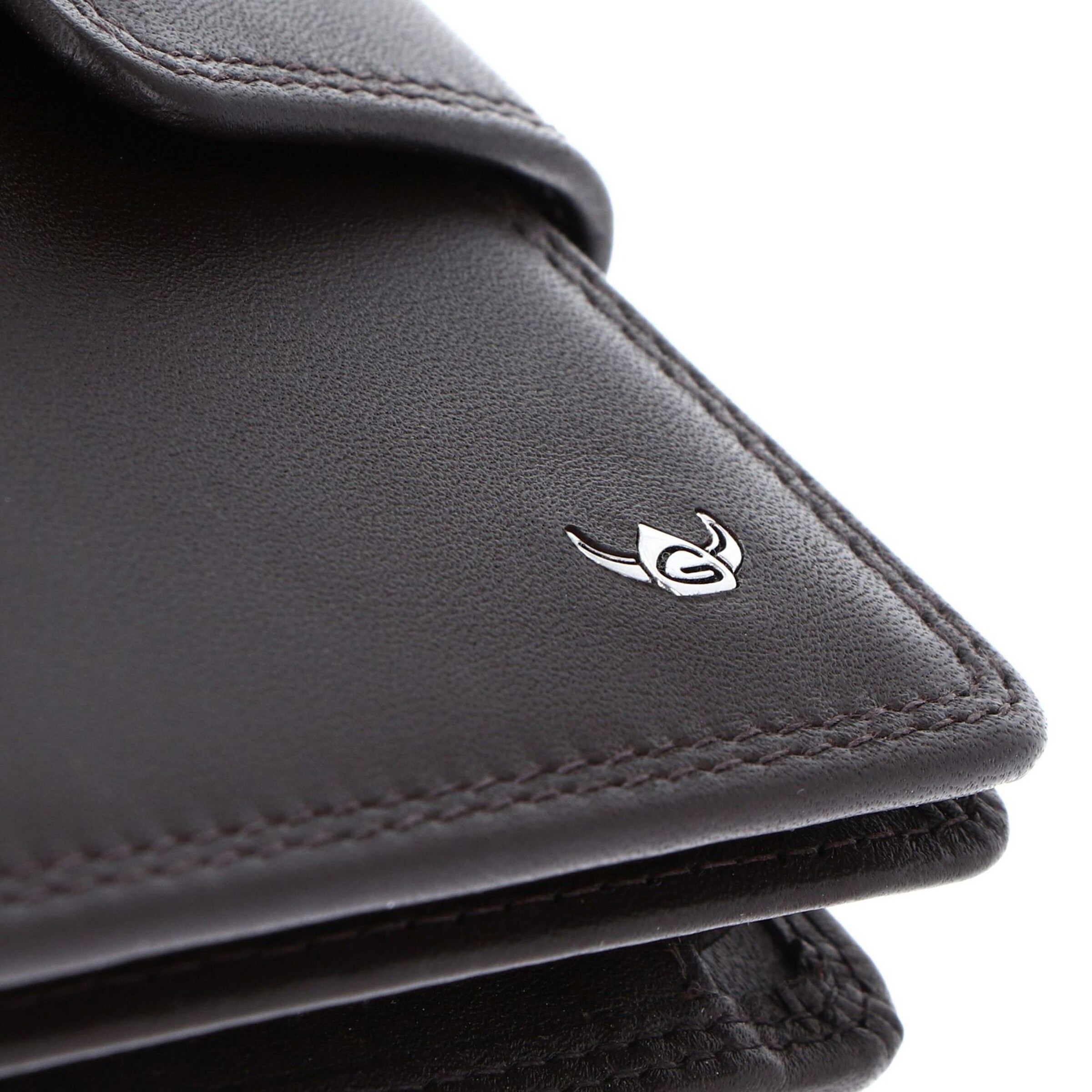 Porte-monnaies 'Polo' GOLDEN HEAD en marron