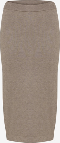 SAINT TROPEZ Skirt 'Mila' in Grey: front