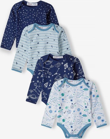 Tutina / body per bambino di MINOTI in blu: frontale