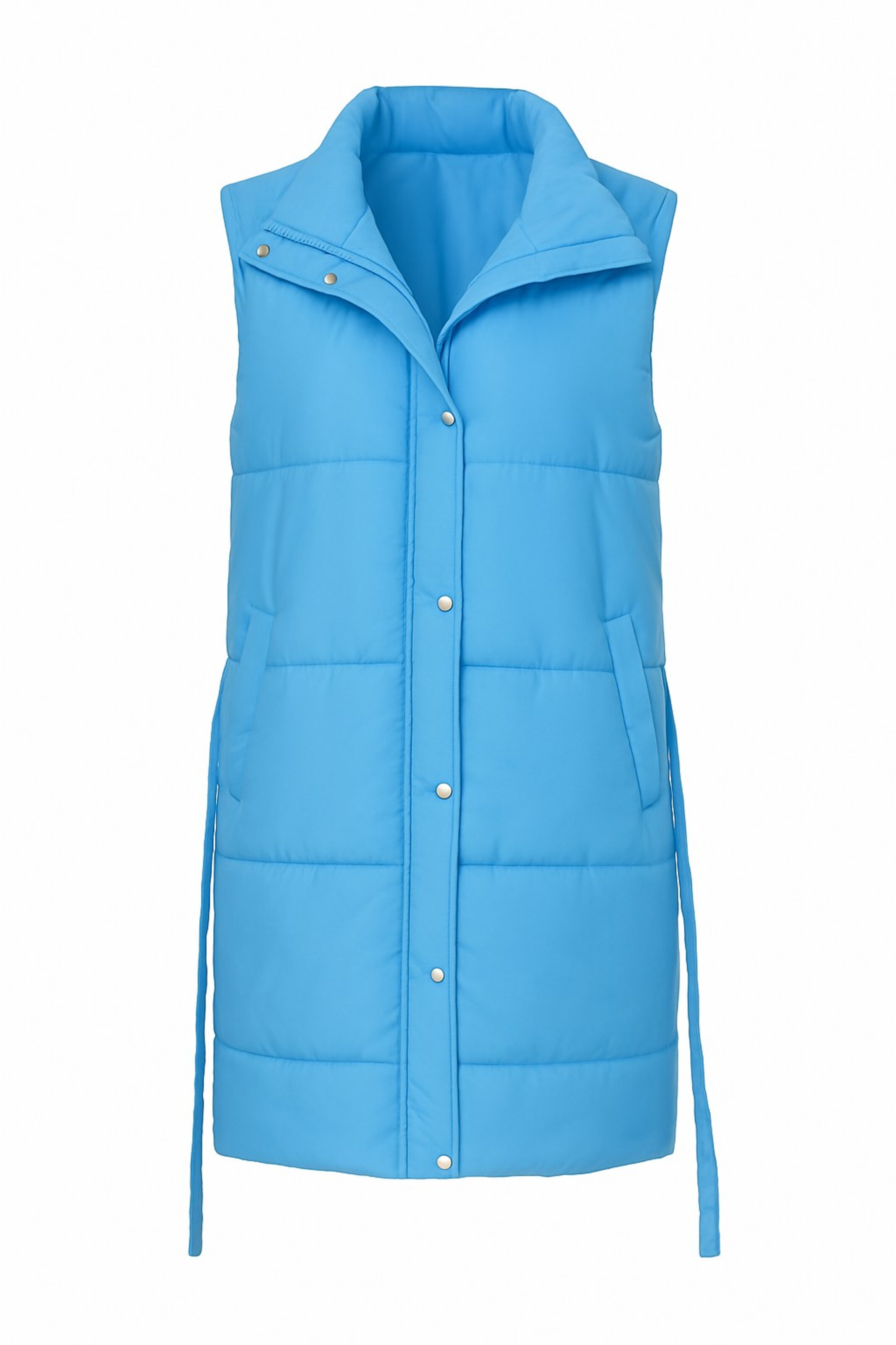 MODAMIHRAM Weste in Blau: Vorderseite