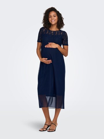 Only Maternity Jurk in Blauw