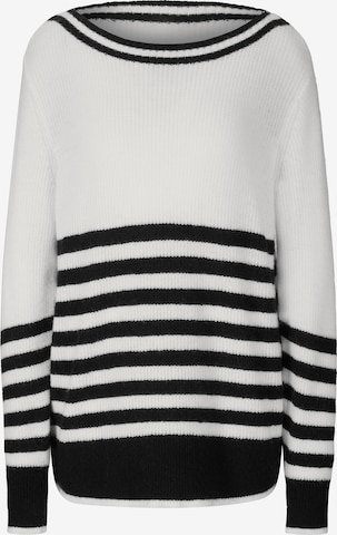 heine Sweter w kolorze biały: przód