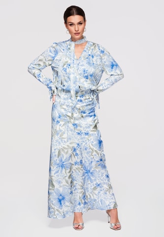 Jupe Ombre en bleu : devant