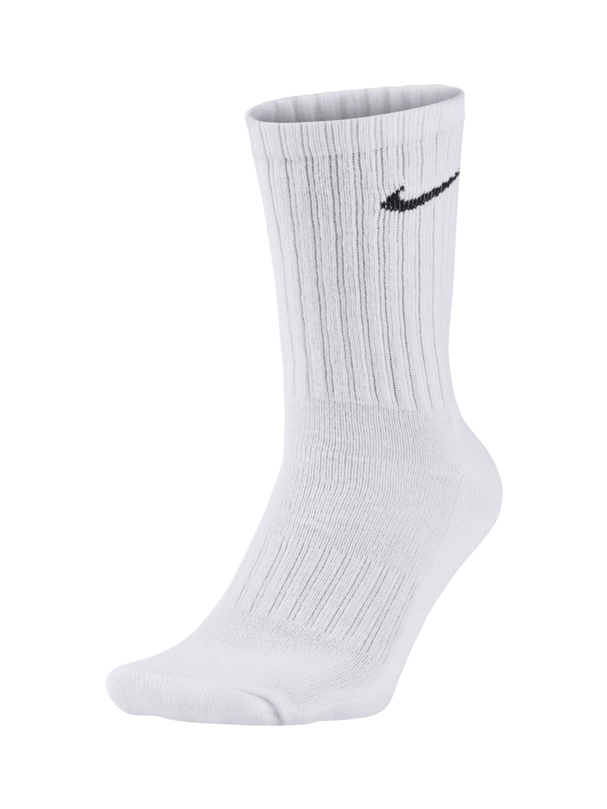 Chaussettes de sport NIKE en blanc
