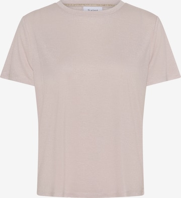 SAINT TROPEZ - Camisa 'HagaSZ' em rosa: frente