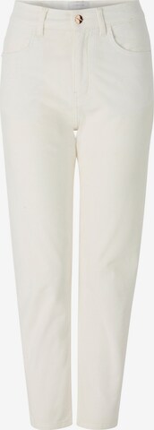 Effilé Pantalon Rich & Royal en blanc : devant