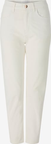 Rich & Royal Tapered Pants in White: front
