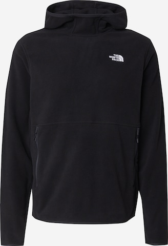 THE NORTH FACE Спортивная кофта 'GLACIER' в Черный: спереди