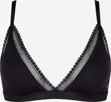 SLOGGI Triangle Bra in Black: front