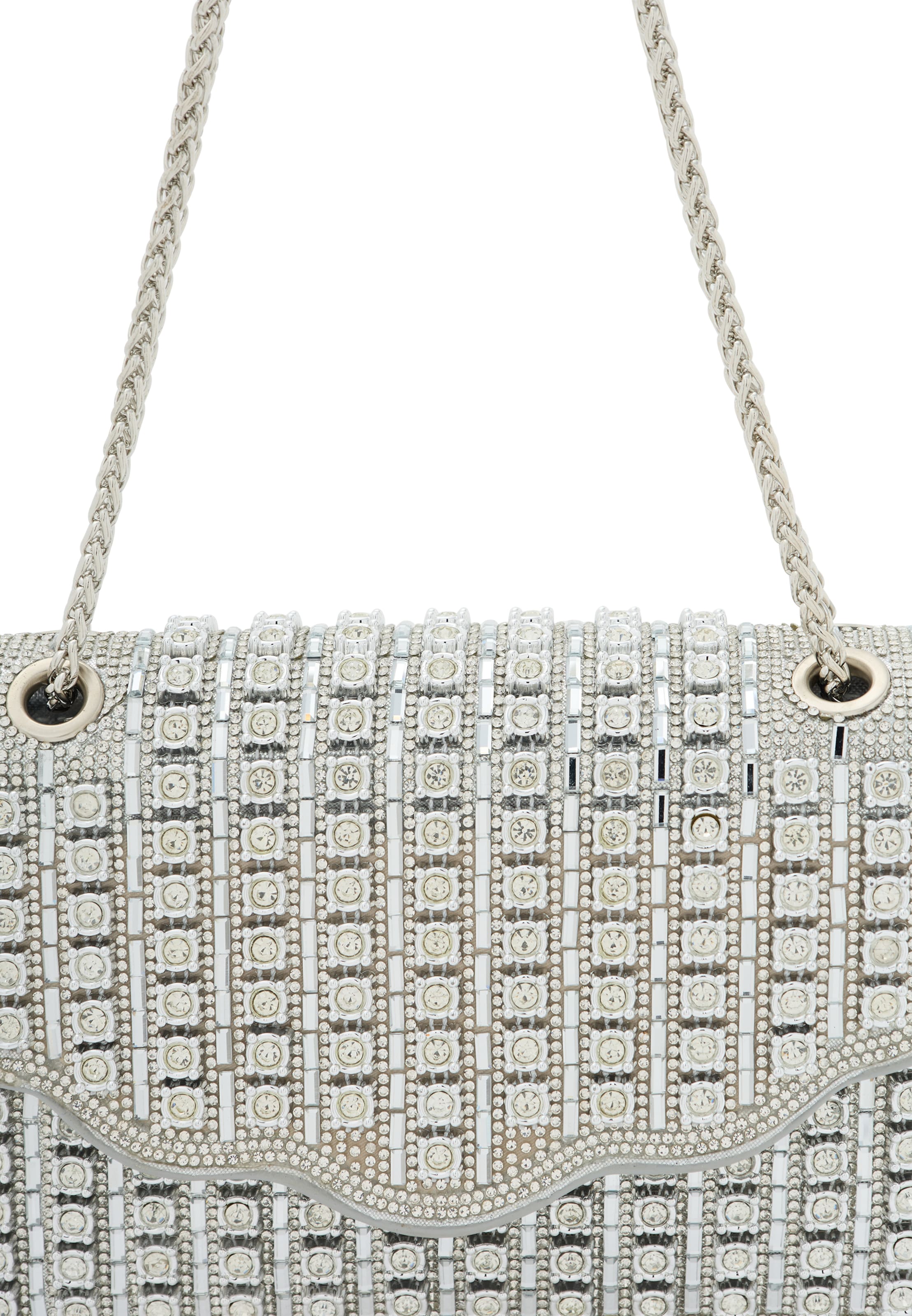 NAEMI Taška cez rameno - Strieborná