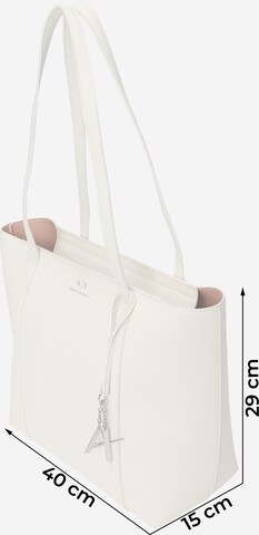 ARMANI EXCHANGE Shopper - biela