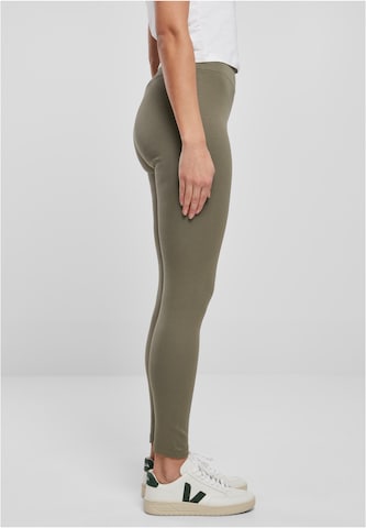 Urban Classics Skinny Leggings i grön