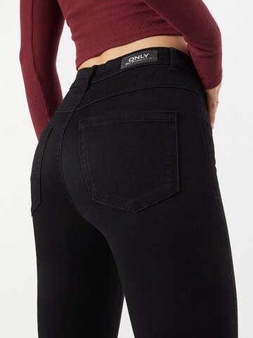 ONLY Skinny Jeans 'ROYAL' in Schwarz