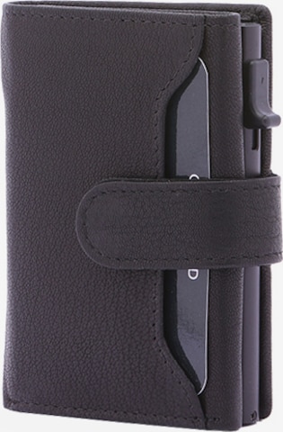 Sergio Valentini Wallet in Black: front
