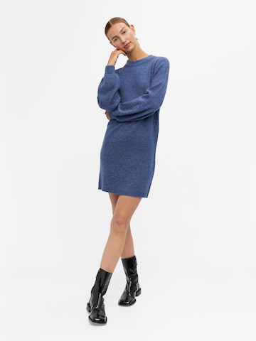 OBJECT Knitted dress 'Eve Nonsia' in Blue