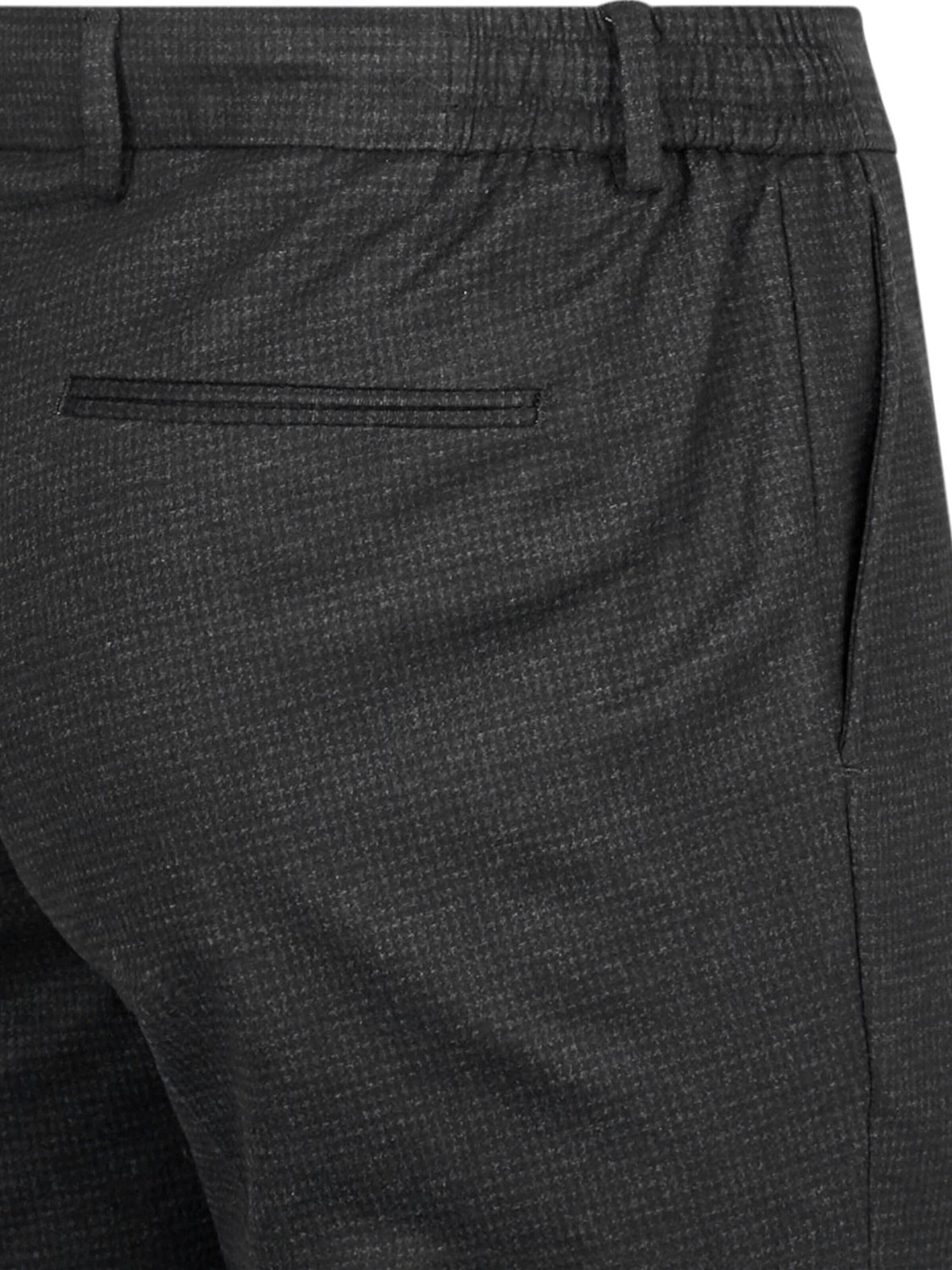 Suitable Slim fit Chino Pants 'Das' in Grey